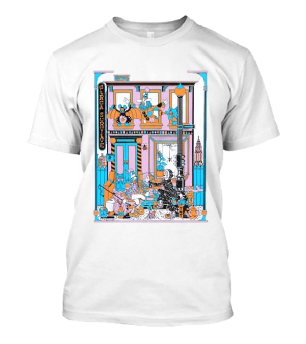 Circa Survive Halloween Street Scene Tnt Store T-Shirt