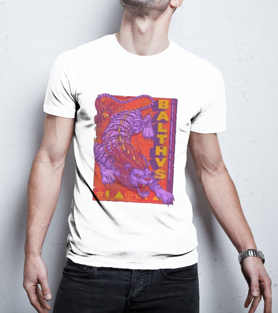 Original Balthvs San Diego Oct 2026 Featuring Richard Houghten Vibrant Lion T-Shirt