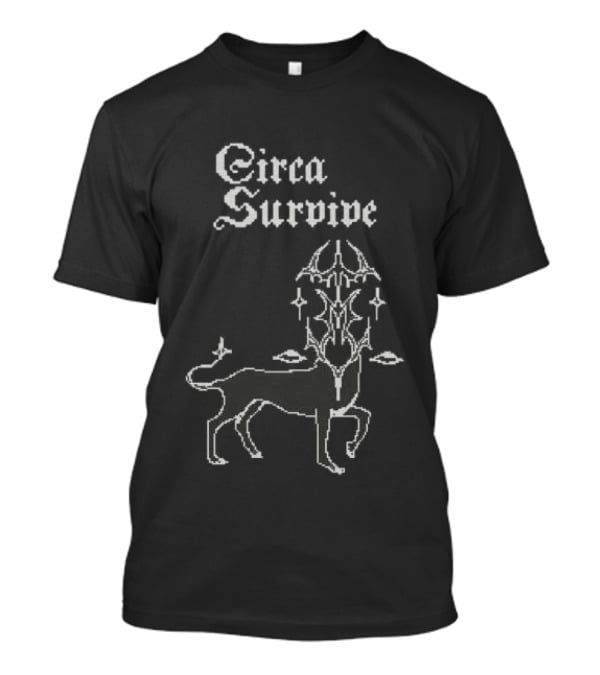 Circa Survive Pixel Creature Mystic Dog T-Shirt