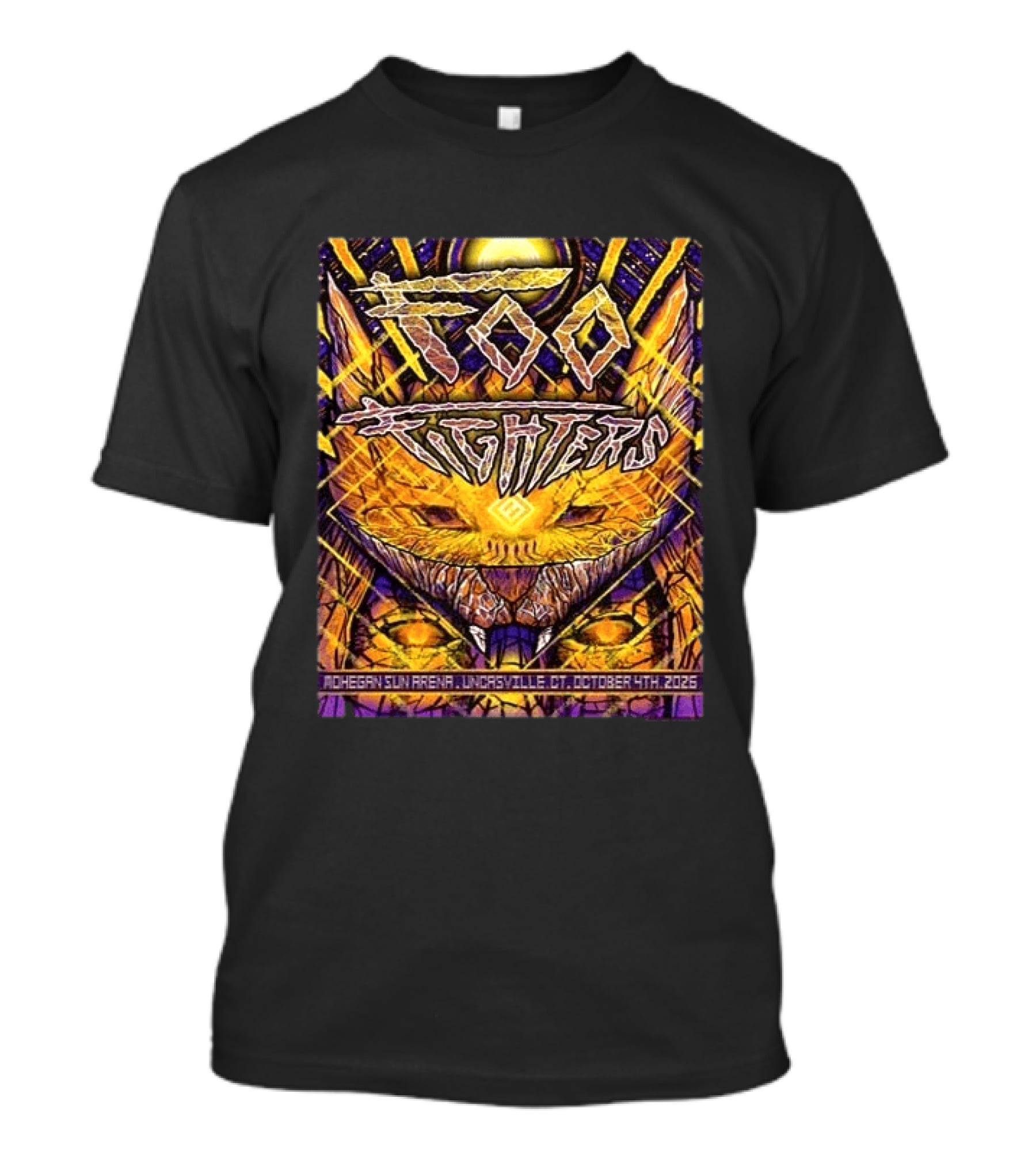 Foo Fighters Mohegan Sun Arena Uncasville CT October 4 2026 Event T-Shirt