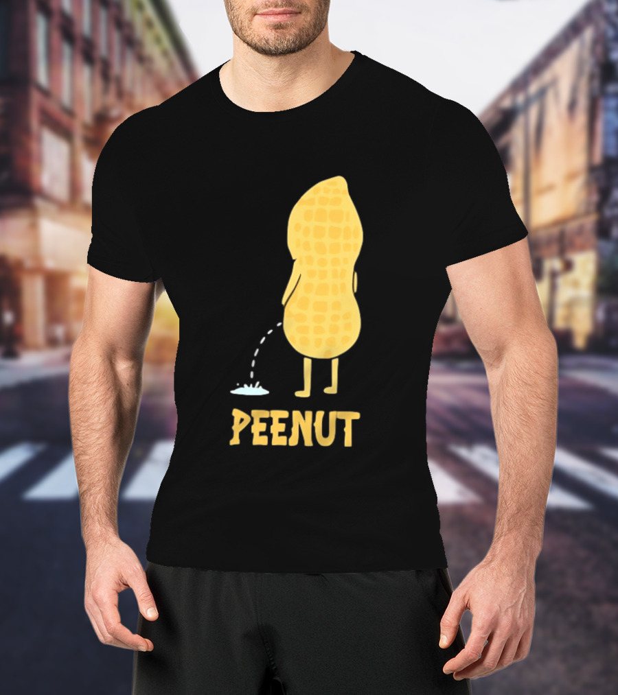 Peenut Funny Peanut Character With Humorous Twist T-Shirt