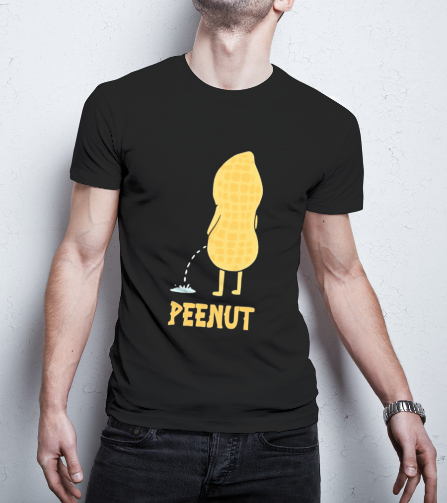 Peenut Funny Peanut Character With Humorous Twist T-Shirt
