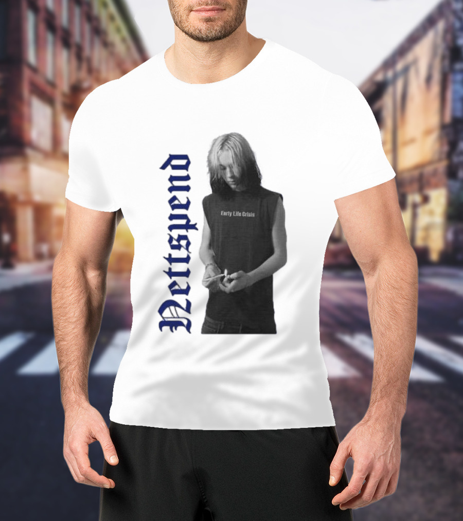 Nettspend Early Life Crisis Old English T-Shirt