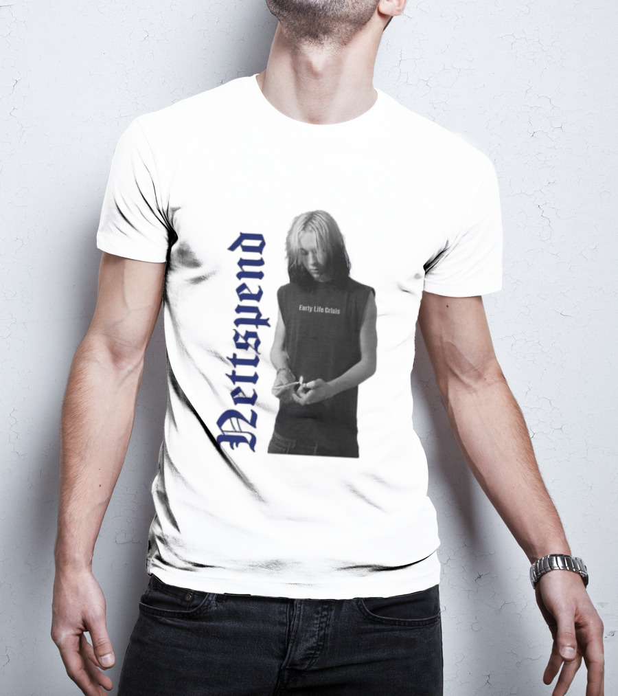 Nettspend Early Life Crisis Old English T-Shirt