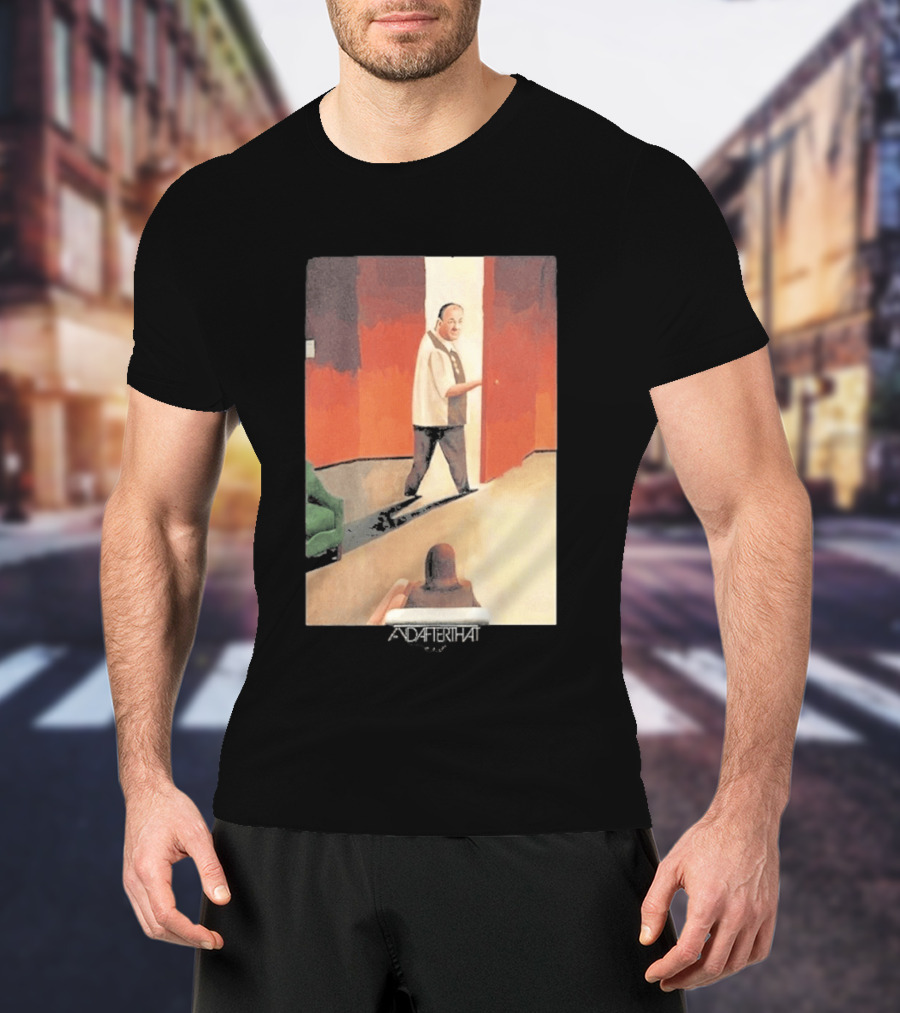 After That Therapy Scene Black Edge T-Shirt