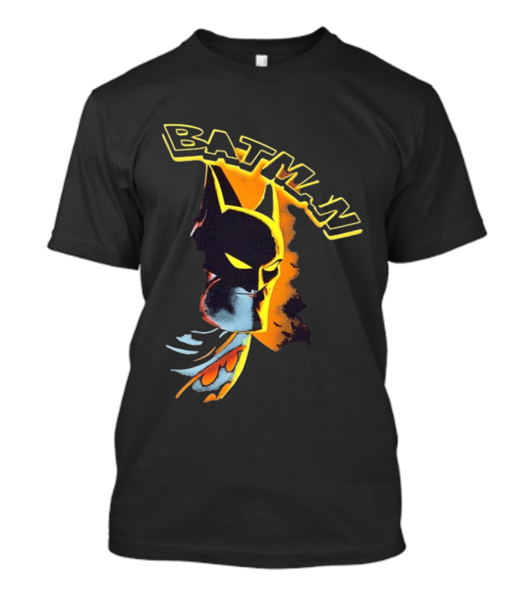 Batman DC Comics Superhero Dark Knight Iconic Mask T-Shirt