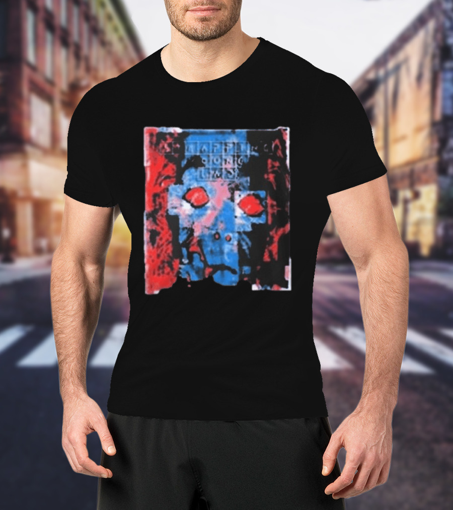 Beyond Human Skin Me Warhol Style Faces T-Shirt