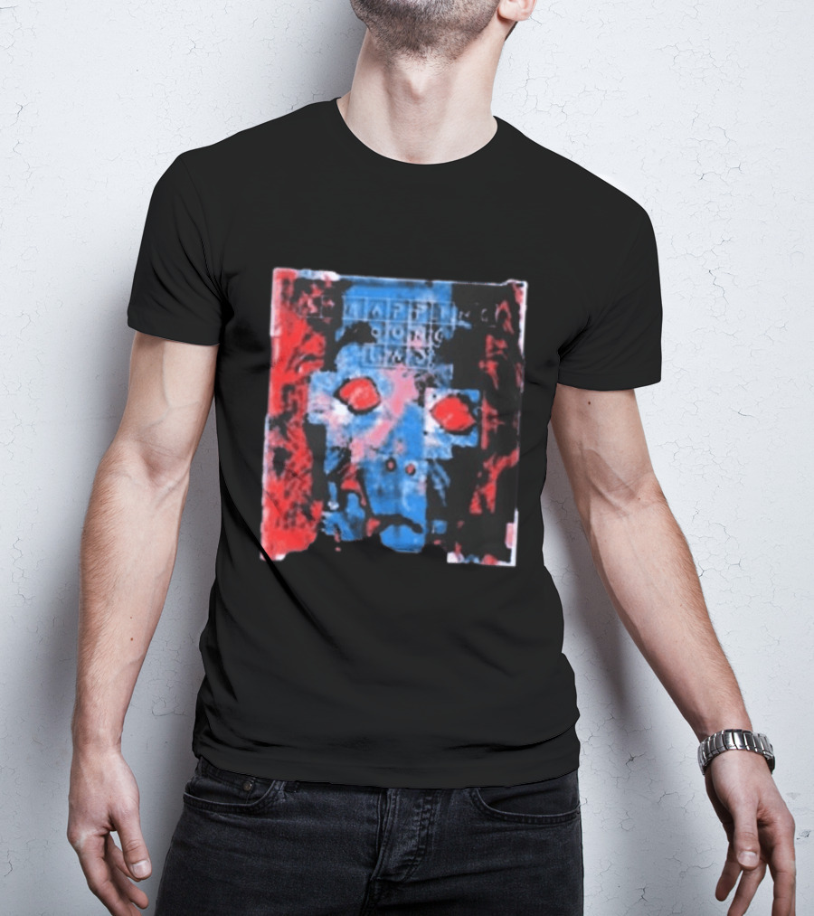 Beyond Human Skin Me Warhol Style Faces T-Shirt