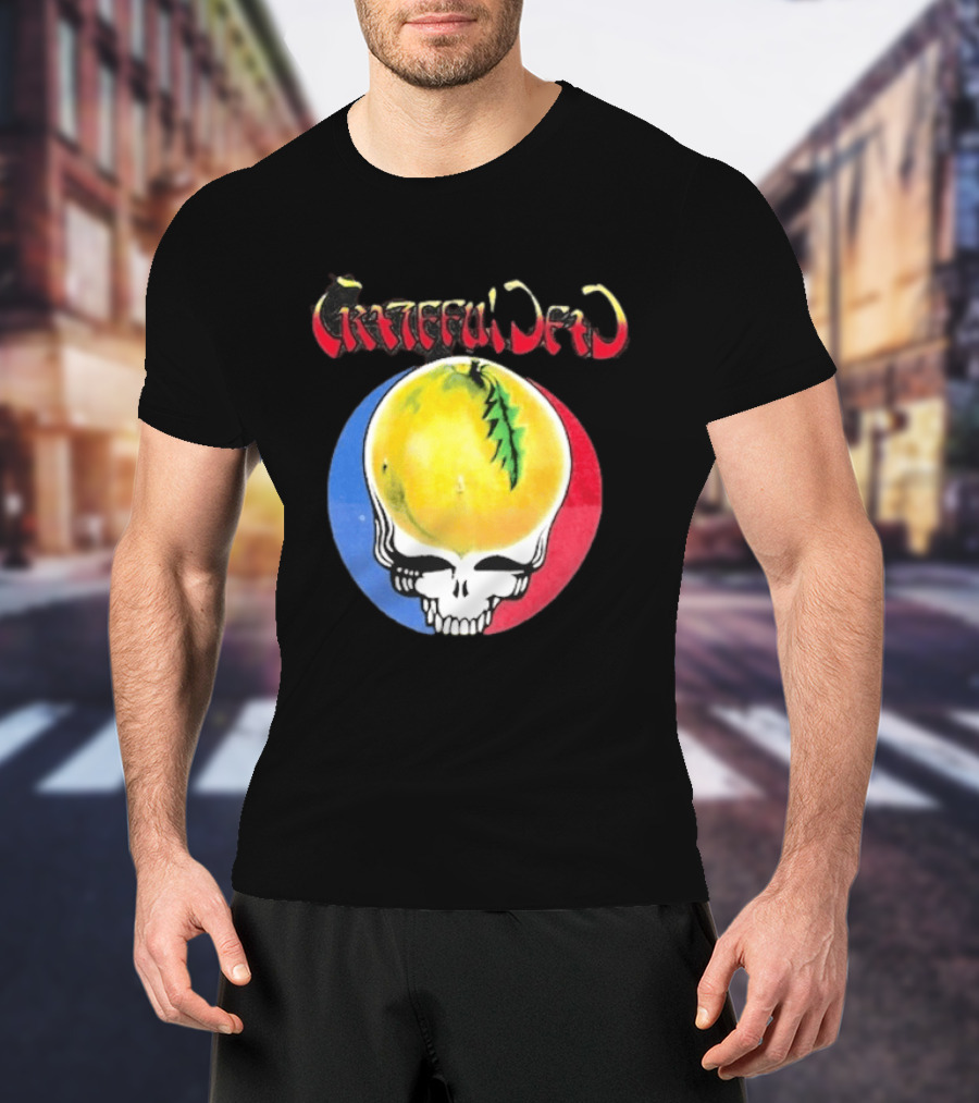 Grateful Dead Steal Your Face Pomelo Skull T-Shirt