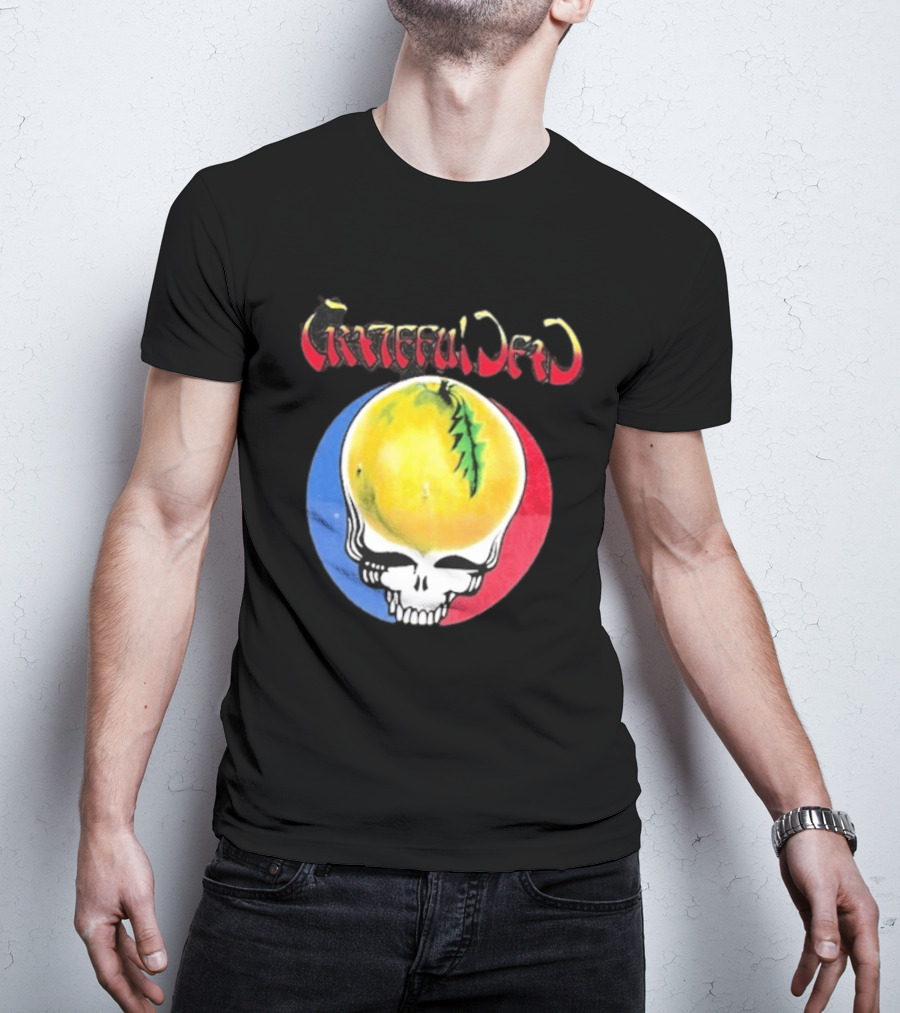 Grateful Dead Steal Your Face Pomelo Skull T-Shirt