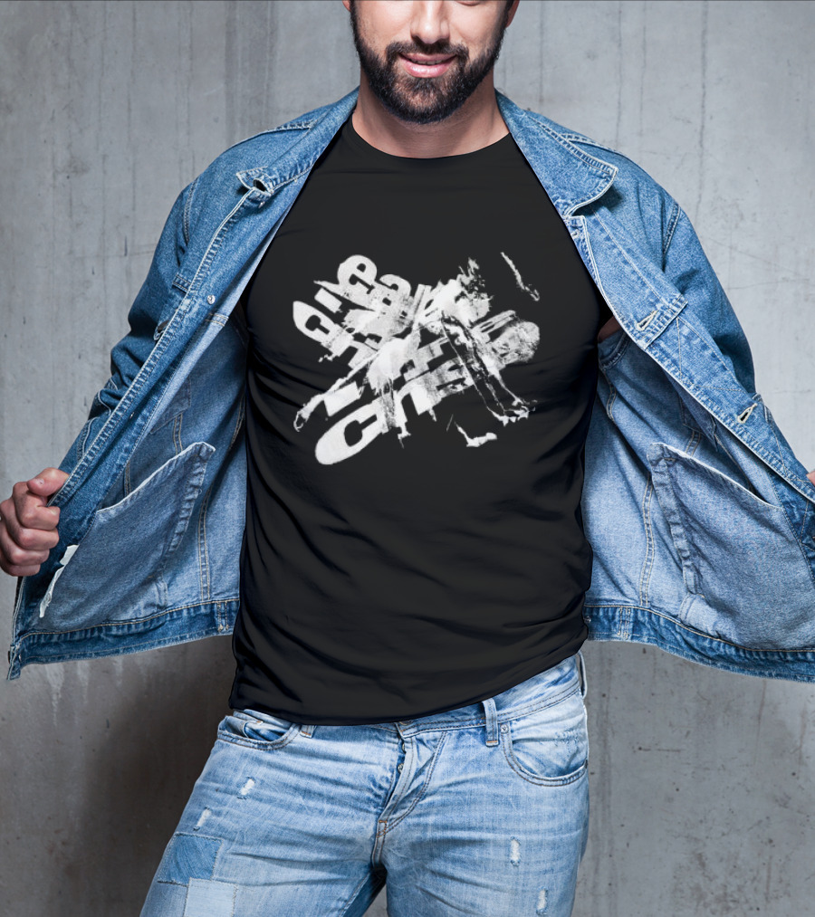 Nettspend Store Early Life Crisis Grey Painter Please Smile Chef T-Shirt