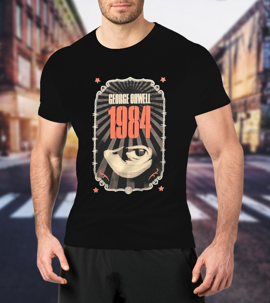 George Orwell 1984 Eye Obeying Authority T-Shirt
