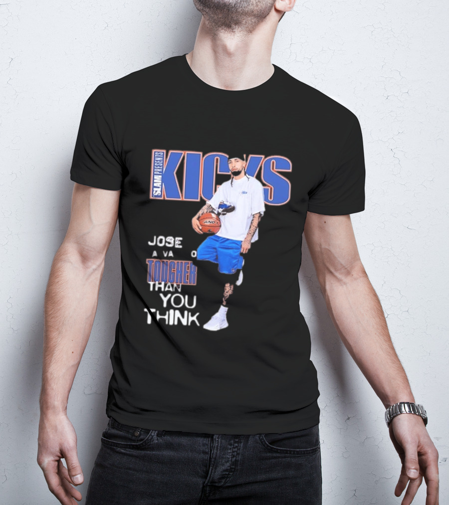 Slam Presents Kicks Jose Alvarado Tougher Than You Think New York Knicks T-Shirt