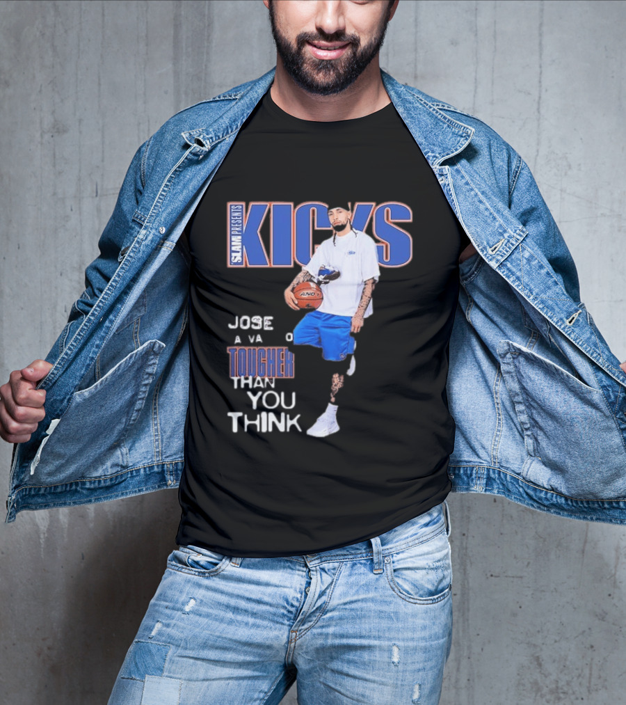 Slam Presents Kicks Jose Alvarado Tougher Than You Think New York Knicks T-Shirt