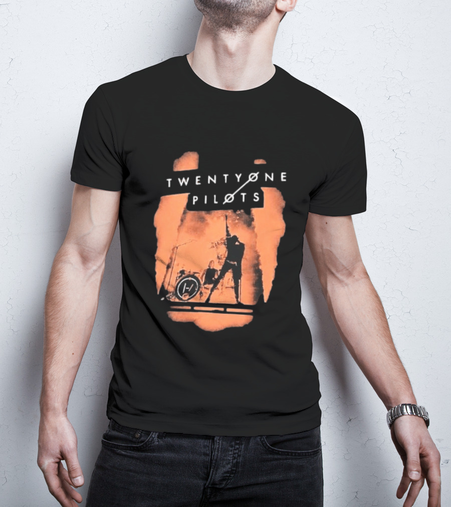 Twenty One Pilots 2017 Emotional Roadshow Tour Josh T-Shirt