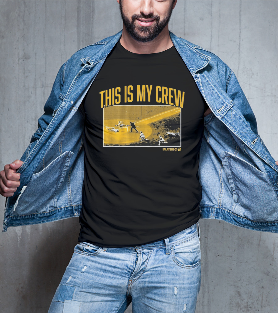 Milwaukee Baseball Players Highlight This Is My Crew T-Shirt