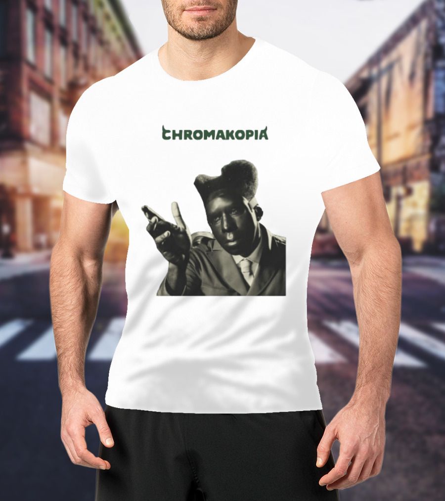 Chromakopia Tyler The Creator Album Concept With Vintage Monochrome T-Shirt