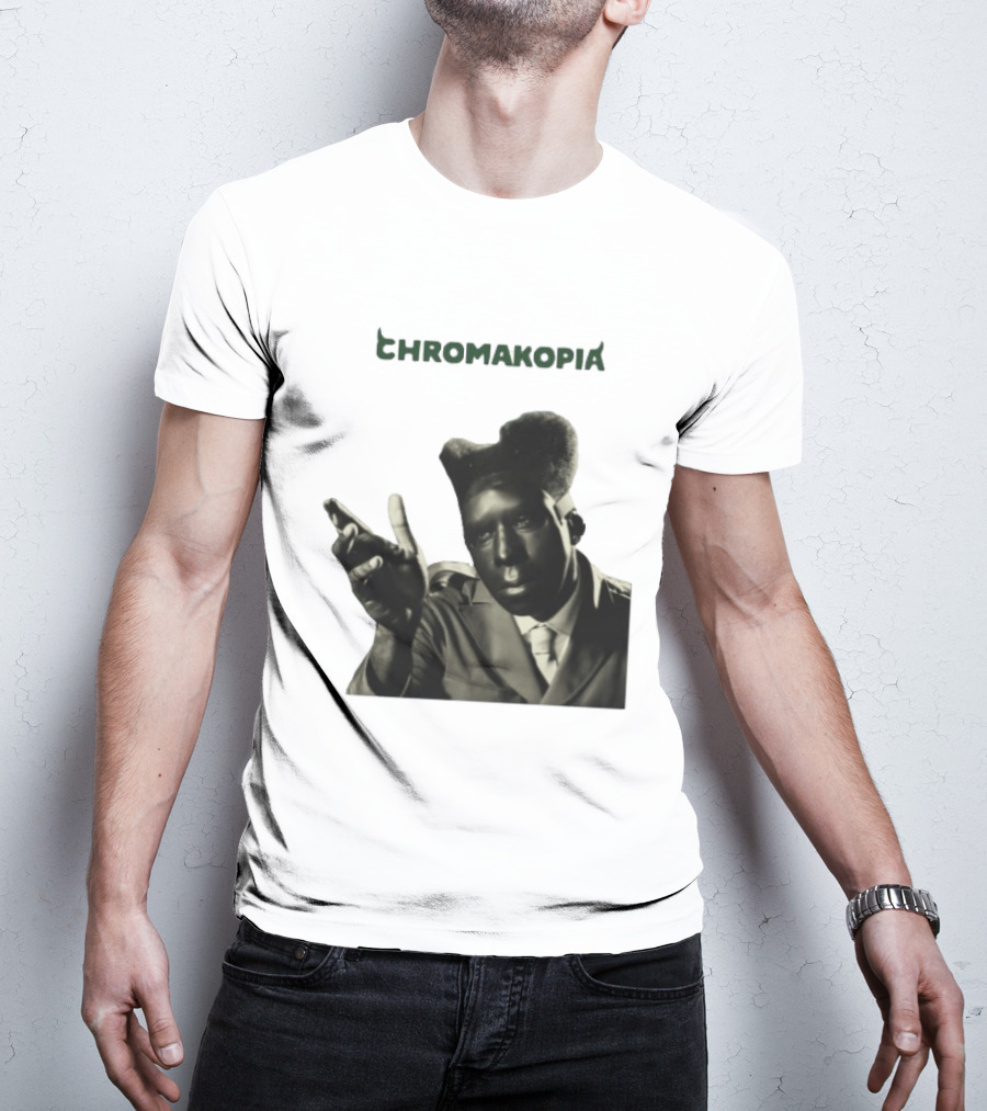 Chromakopia Tyler The Creator Album Concept With Vintage Monochrome T-Shirt