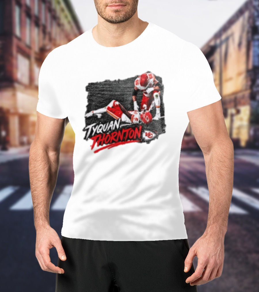 Tyquan Thornton Kansas City Chiefs Ankle Moment T-Shirt