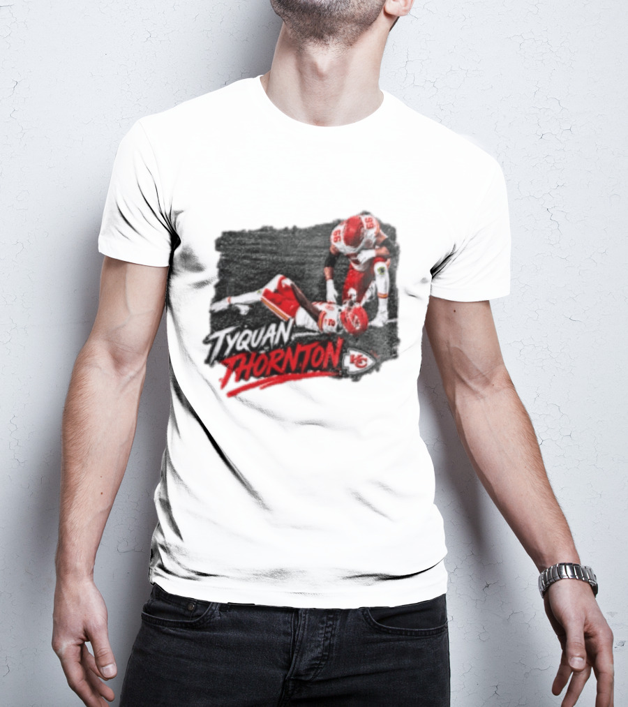 Tyquan Thornton Kansas City Chiefs Ankle Moment T-Shirt