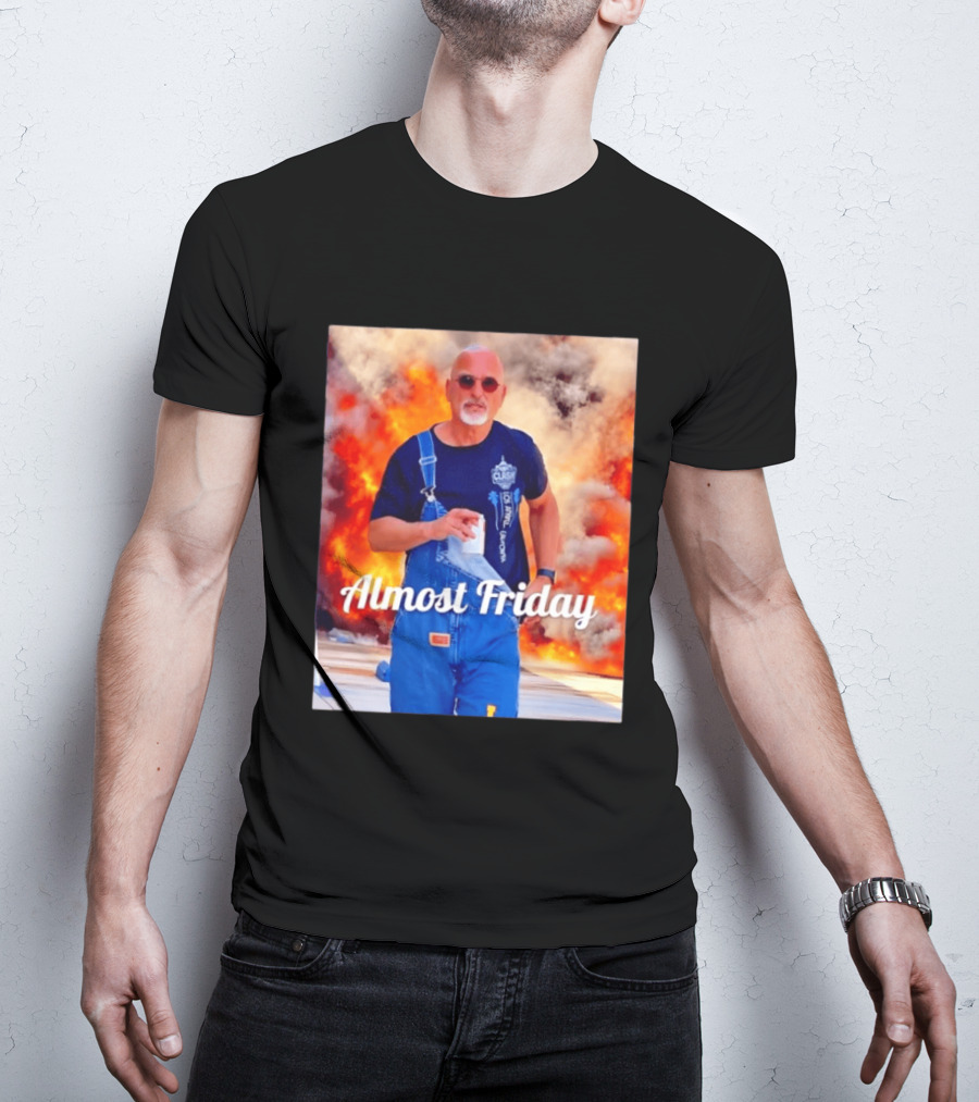 Almost Friday Clash Los Angeles California Explosive T-Shirt