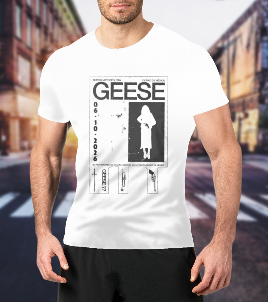 Teatro Metropolitan Mexico Geese Oct 6 2026 T-Shirt