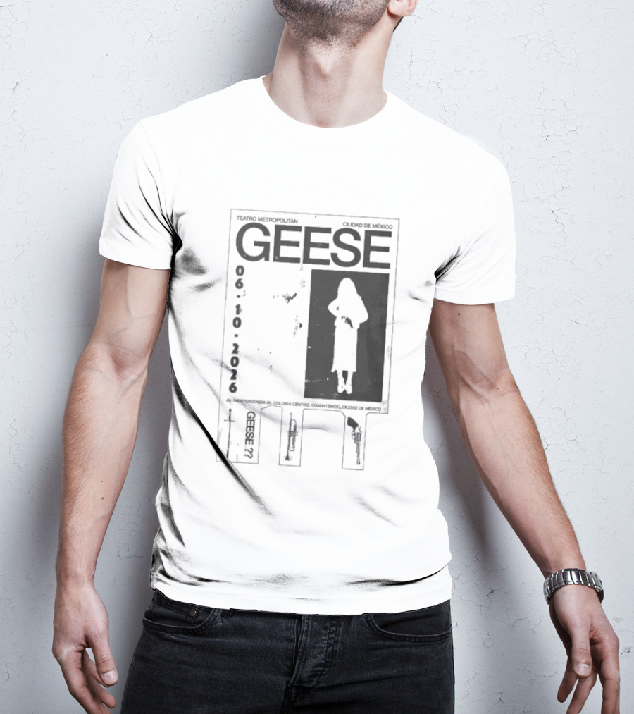 Teatro Metropolitan Mexico Geese Oct 6 2026 T-Shirt
