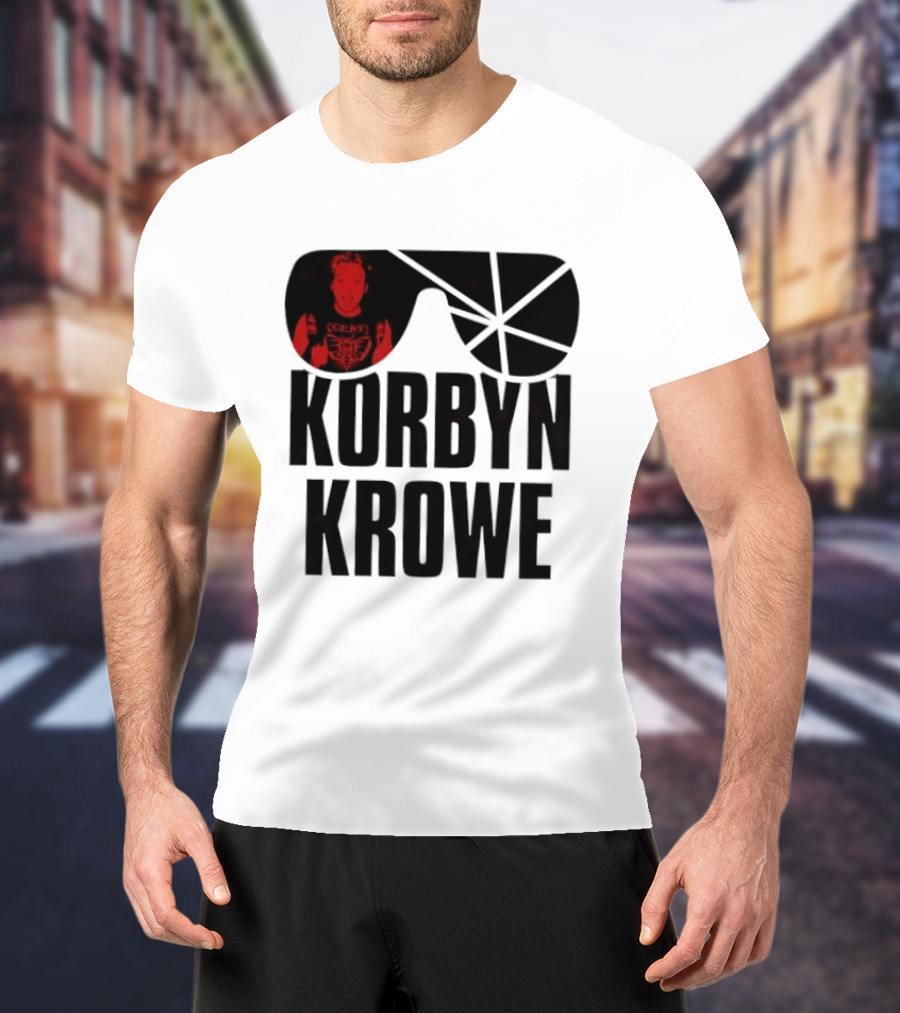 Korbyn Krowe Sunglasses 2026 Butterfly Tattoo T-Shirt