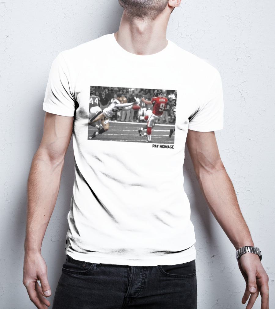 New Orleans Saints Steve Gleason Blocked Punt Pay Homage T-Shirt