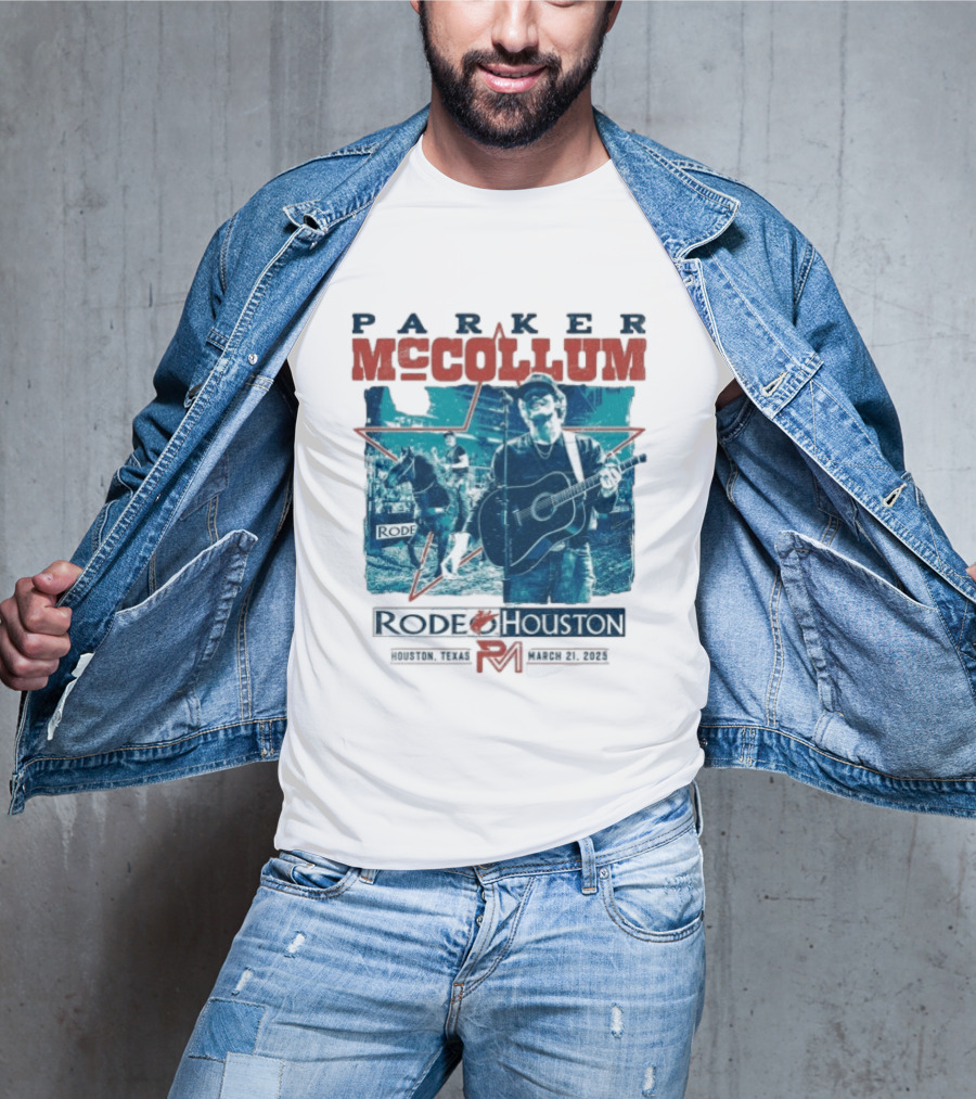 Parker McCollum Live At Rodeo Houston Texas March 21 2025 T-Shirt