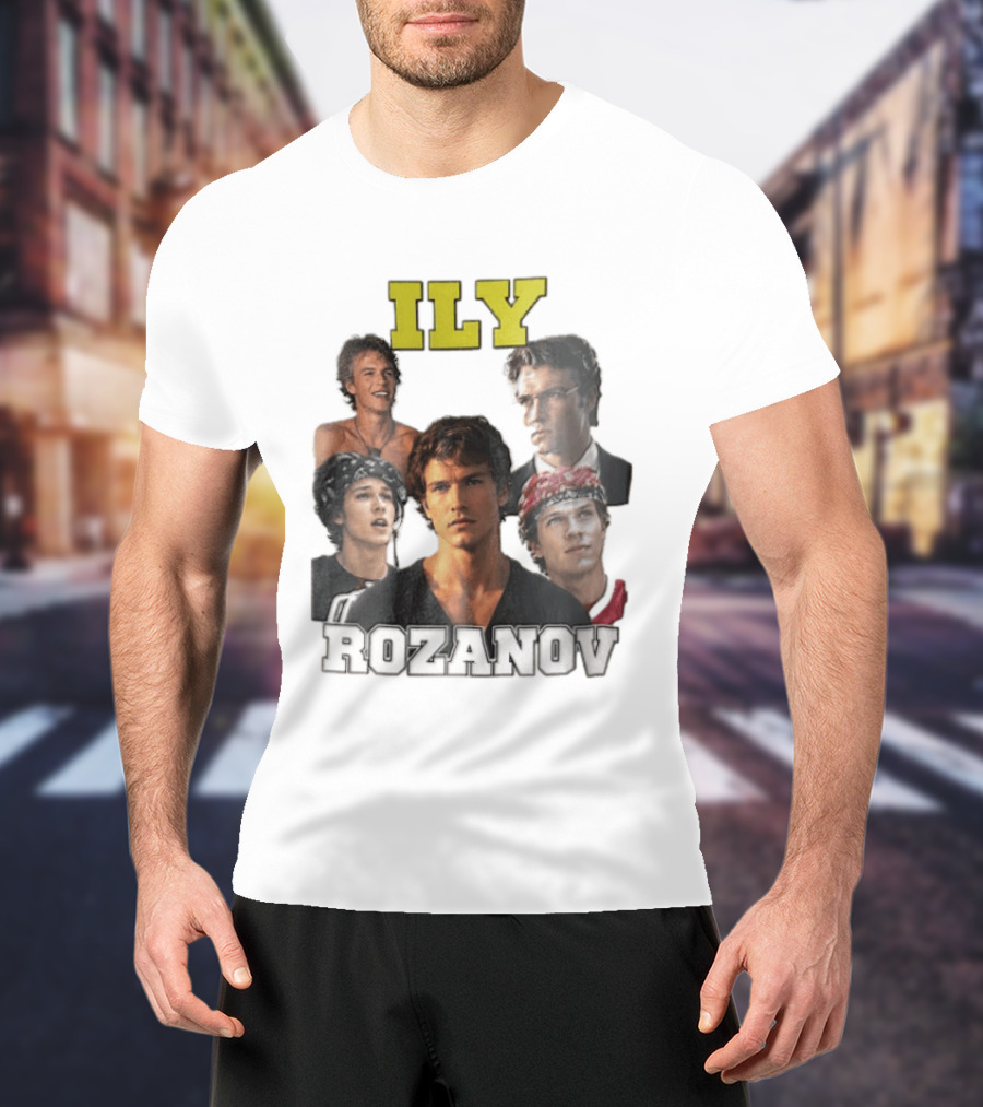 ILY Rozanov Five Portraits Young Man Collage T-Shirt