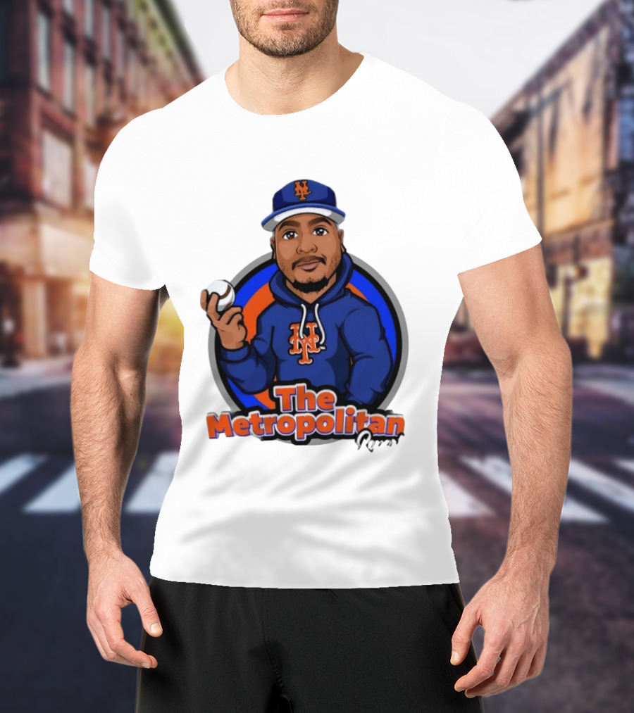 The Metropolitan Report New York Mets Baseball Fan T-Shirt
