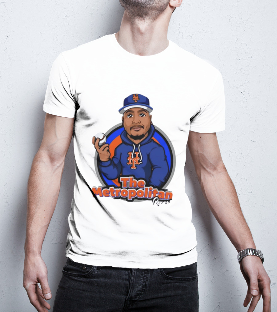 The Metropolitan Report New York Mets Baseball Fan T-Shirt