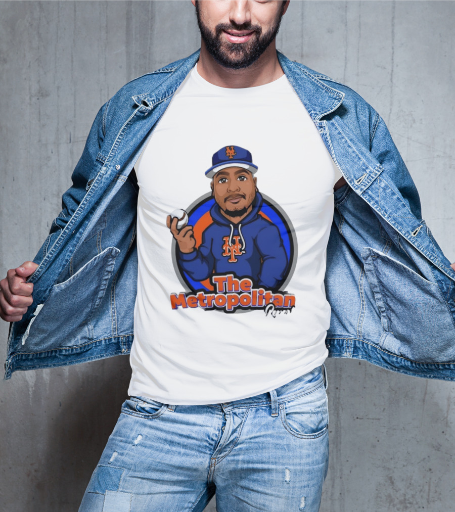The Metropolitan Report New York Mets Baseball Fan T-Shirt