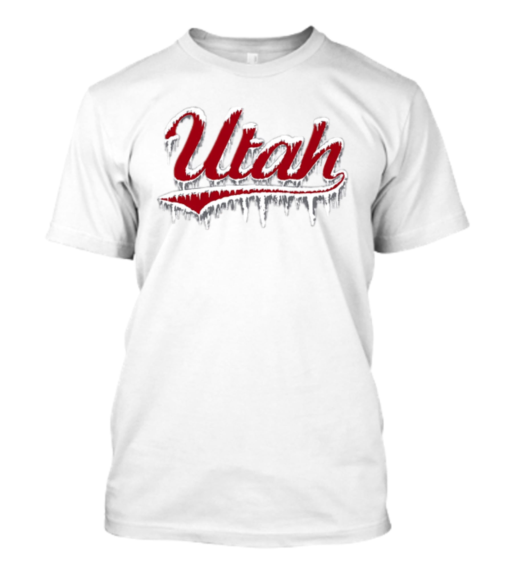 Utah Ice Out Frozen Lettering T-Shirt