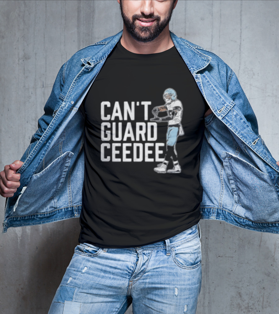 Can't Guard CeeDee 88 Dallas Cowboys Football Player Gesture T-Shirt