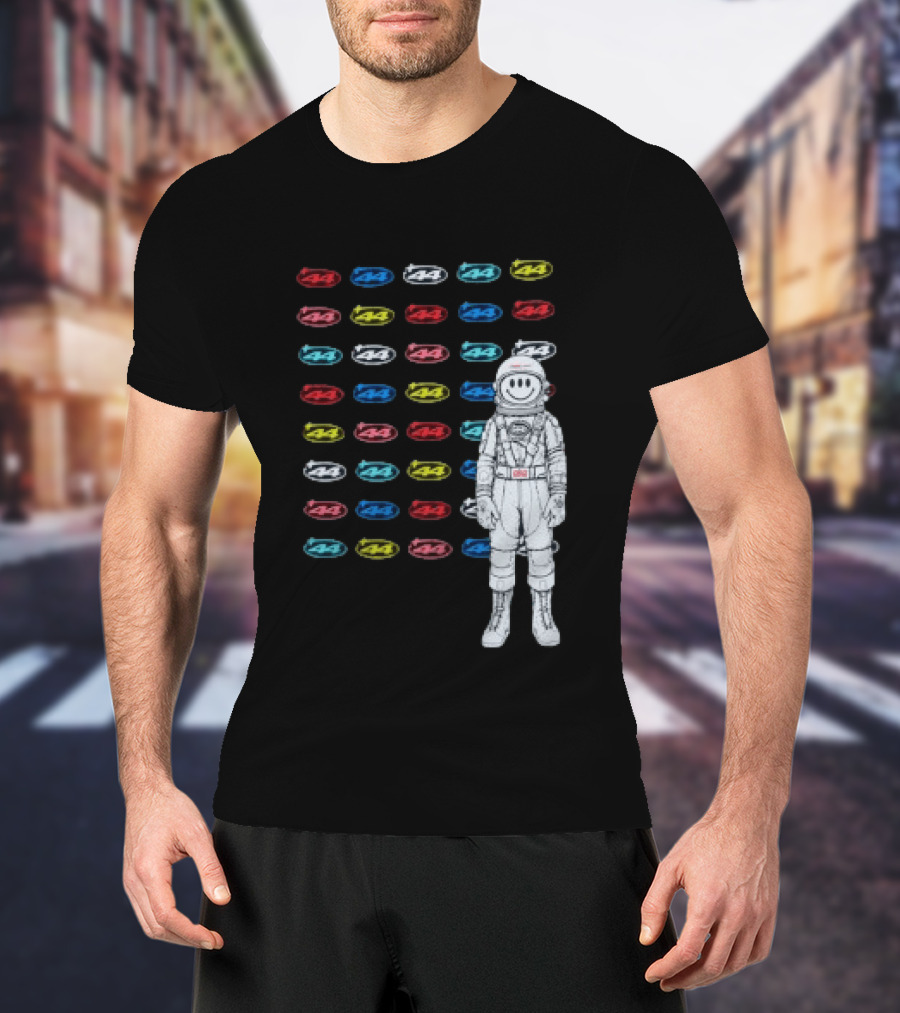 Plus44 Spaceman Heavyweight Astronaut Smile T-Shirt