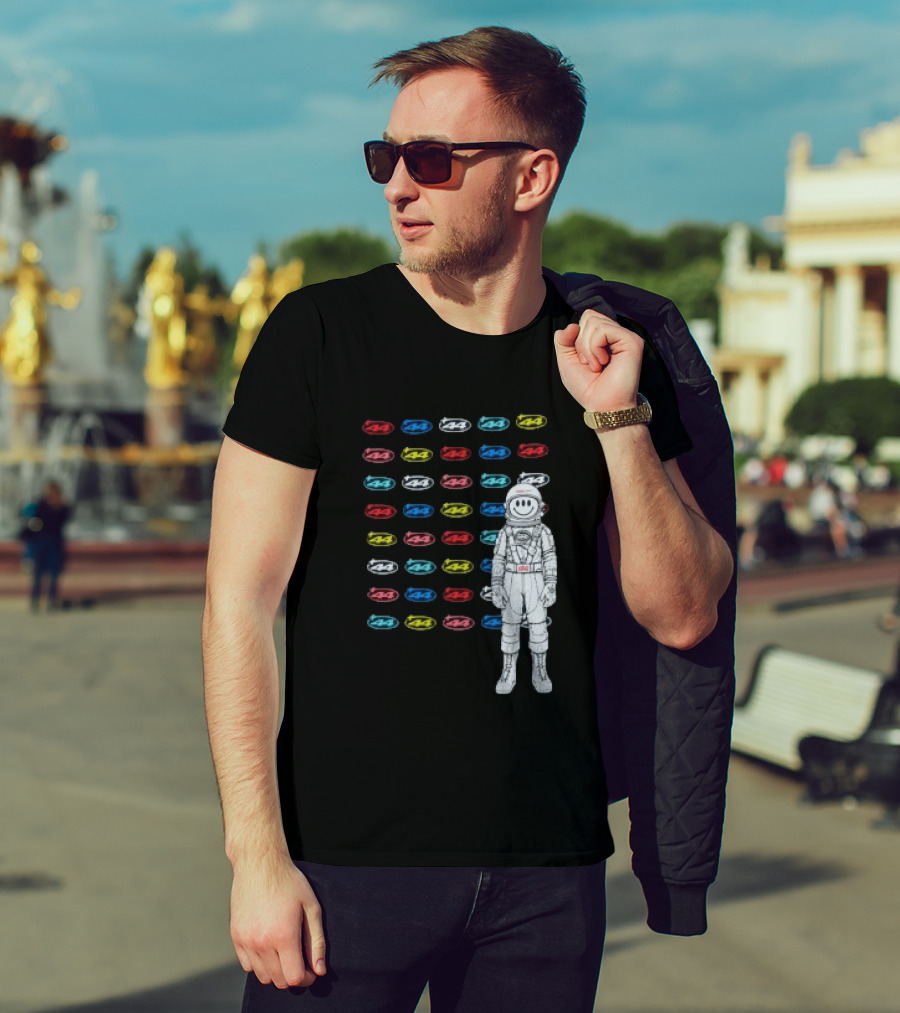 Plus44 Spaceman Heavyweight Astronaut Smile T-Shirt