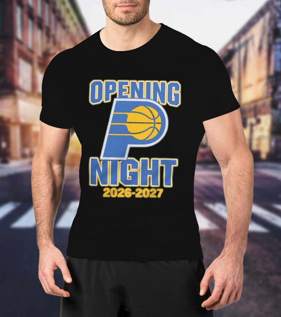 Indiana Pacers Opening Night 2026 2027 T-Shirt