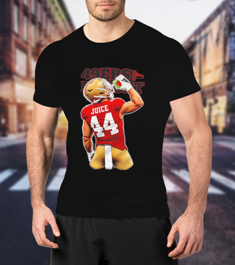 San Francisco 49ers Kyle Juszczyk Juice 44 Legend T-Shirt