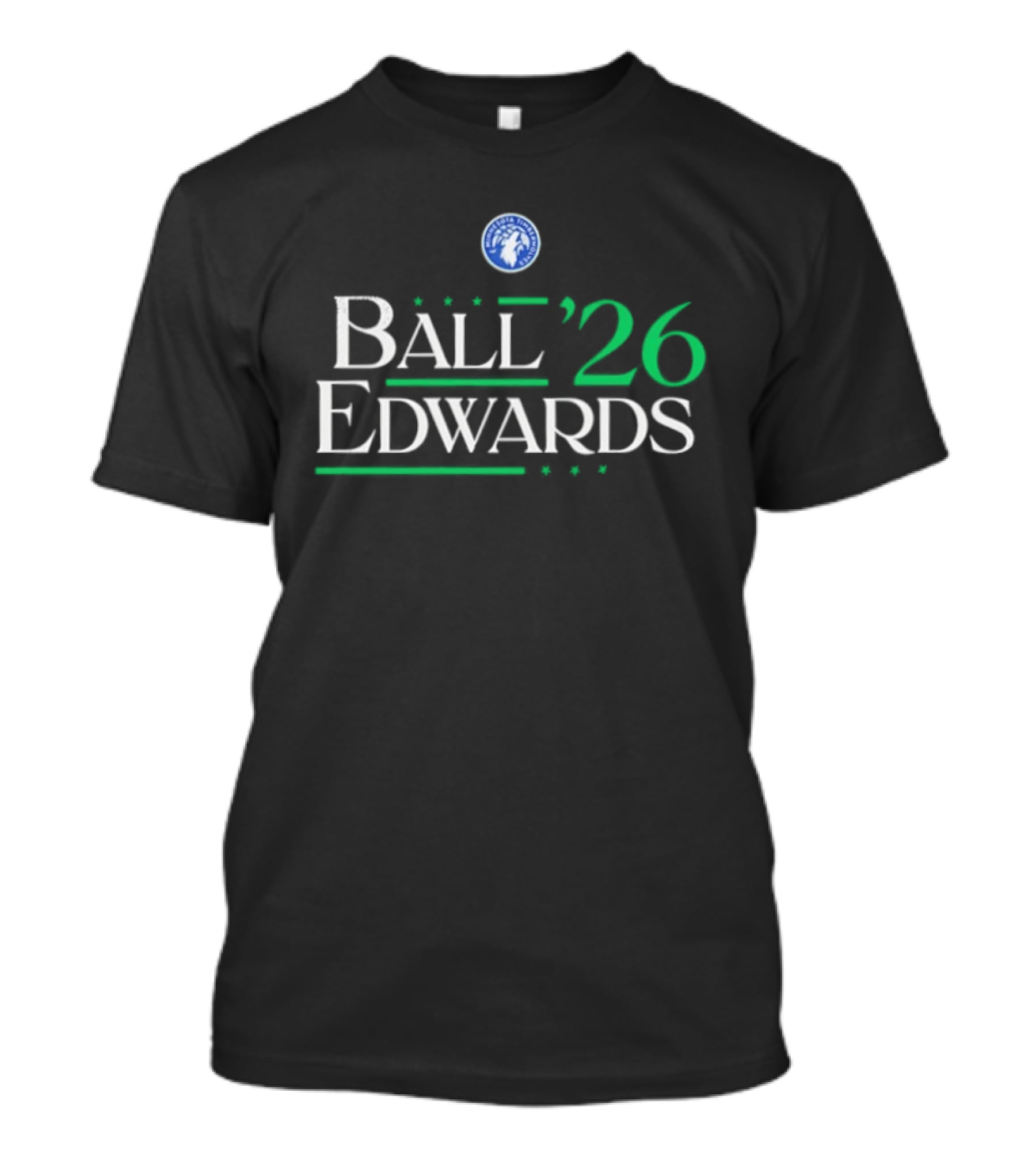 Ball Edwards 2026 Minnesota Timberwolves Campaign T-Shirt