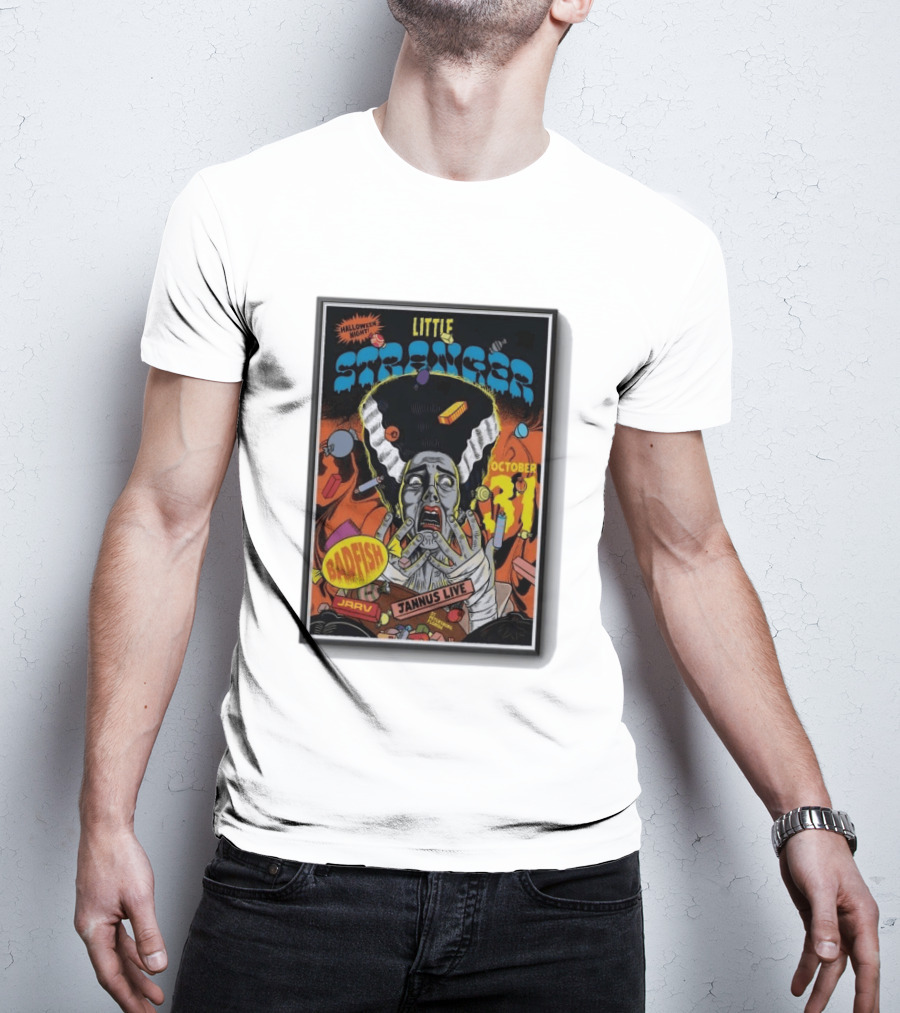 Little Stranger Halloween Night Badfish Jarv Jannus Live October 31 St. Petersburg FL 2026 T-Shirt
