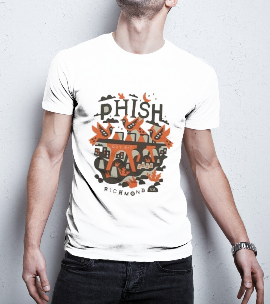 Phish Richmond Fall Oct 7 2020 Event T-Shirt