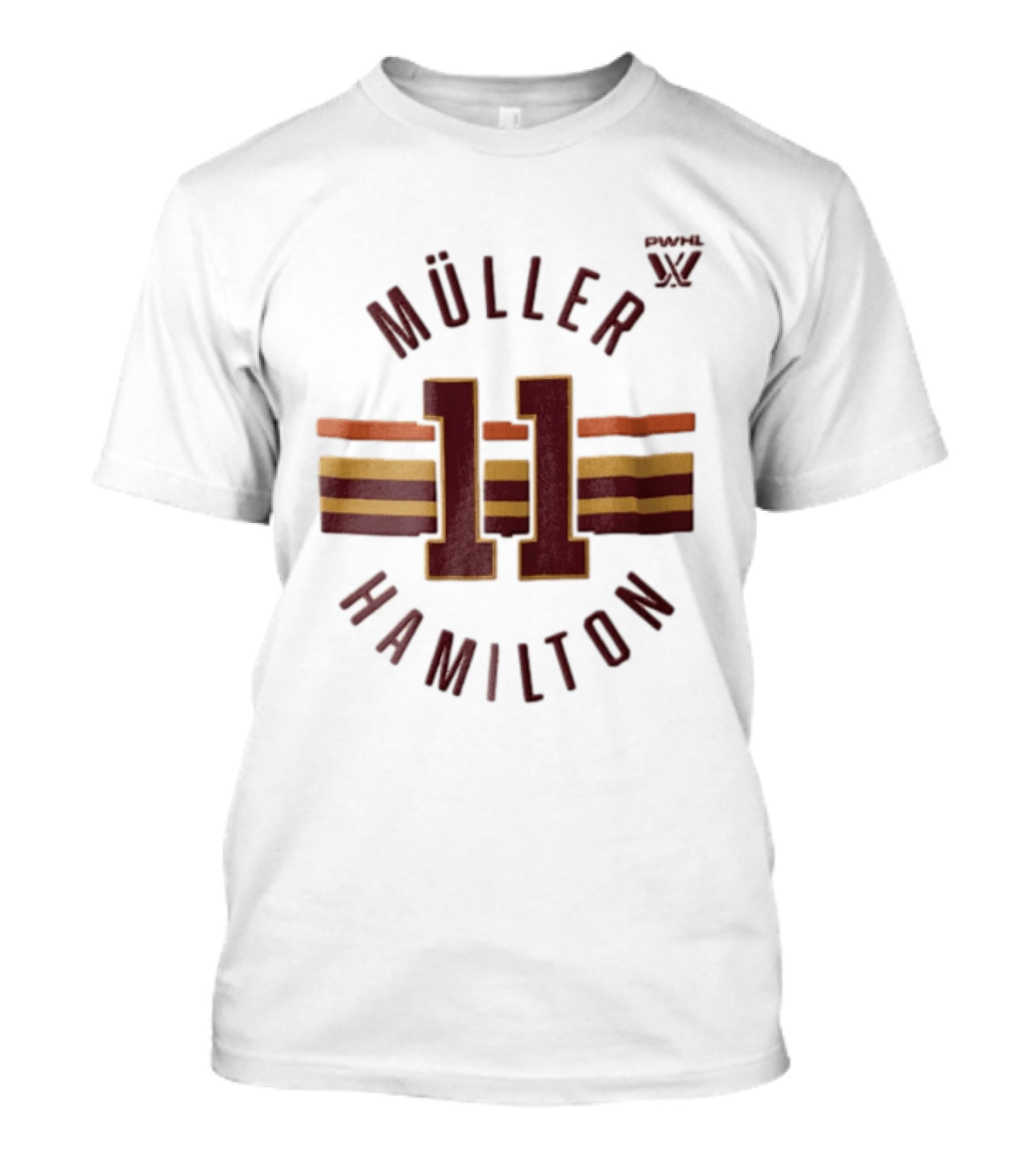 Müller Hamilton 11 Stripes PWHL T-Shirt