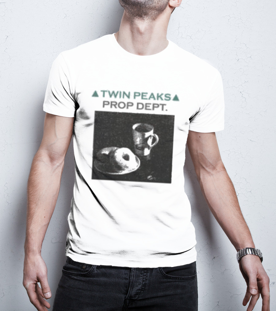 Twin Peaks Prop Dept Coffee And Donut T-Shirt