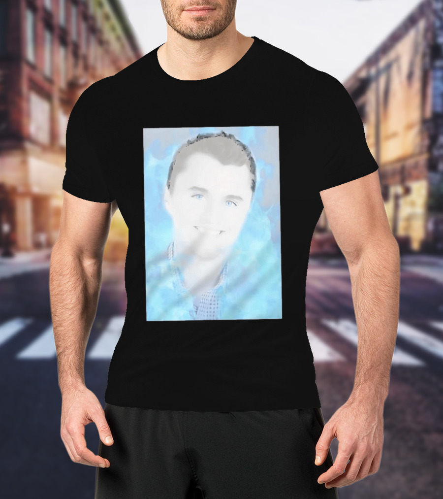 Charlie Kirk Turning Point USA Conservative Blue Aura T-Shirt