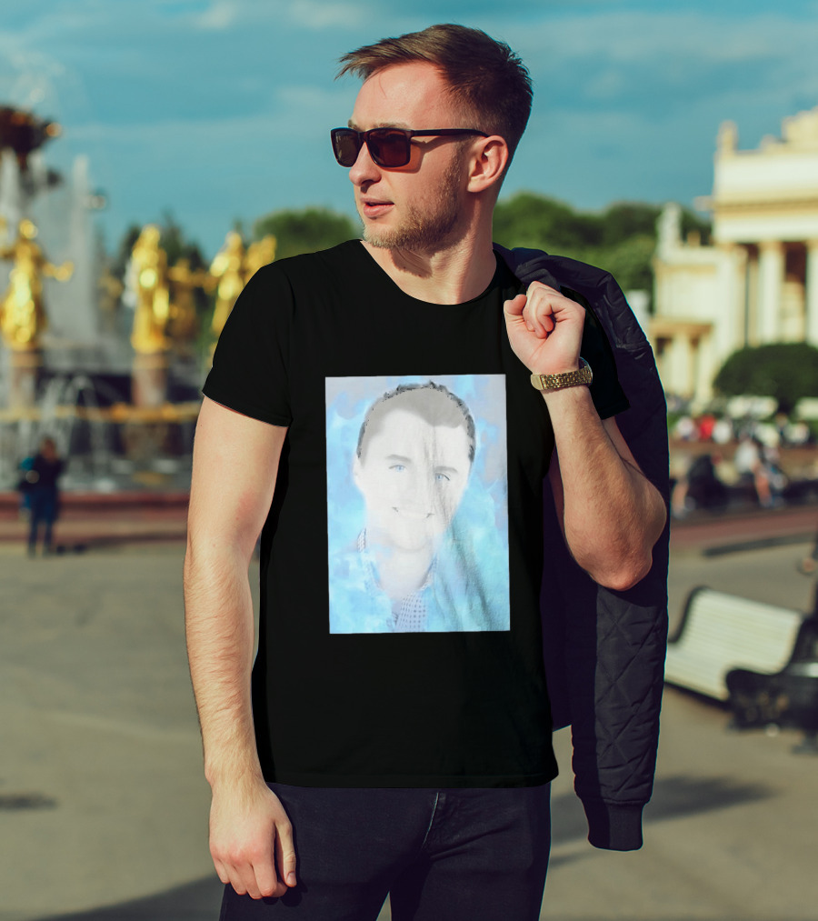 Charlie Kirk Turning Point USA Conservative Blue Aura T-Shirt