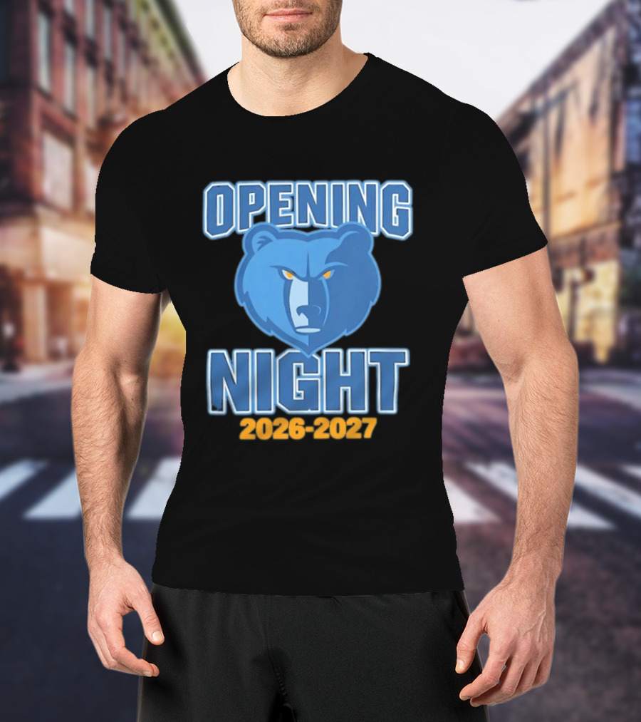 Opening Night 2026 2027 Memphis Grizzlies T-Shirt