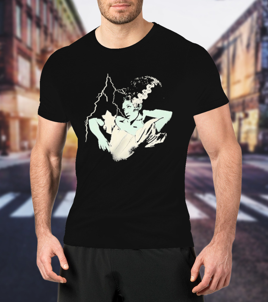 Sierra Ferrell The Bride Frankenstein Monster Lightning T-Shirt