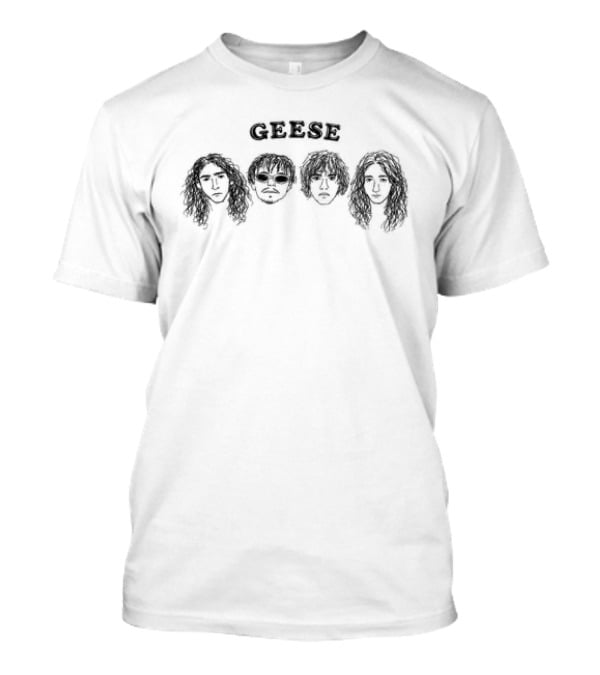 Geese Band Members Iconic Faces T-Shirt